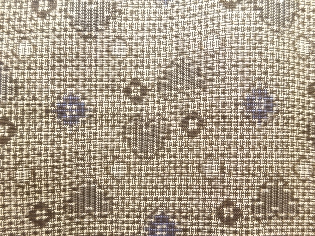 JAPANESE KIMONO / ANTIQUE KIMONO / SILK / DORO OSHIMA TSUMUGI / WOVEN HEART